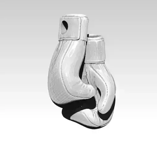 boxing gloves pendant