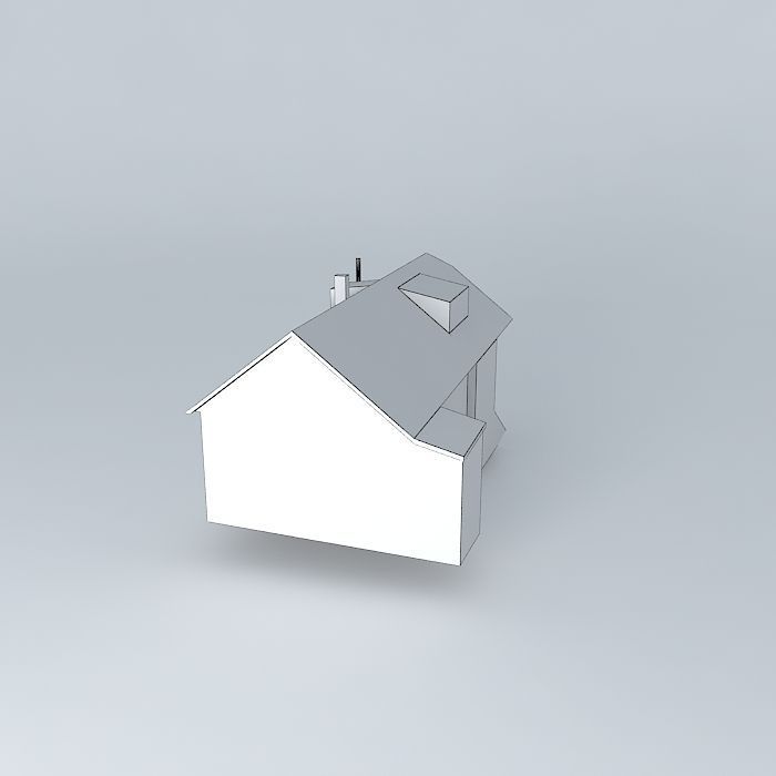 Dom house Free 3D model_3