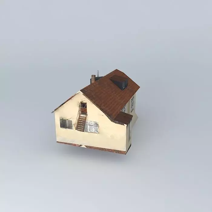 Dom house Free 3D model_0