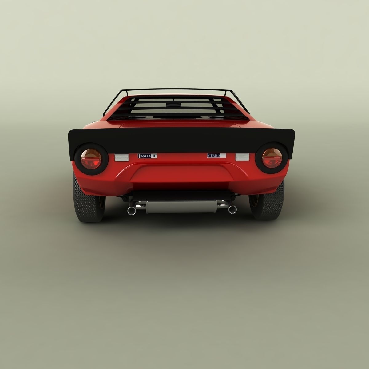 Lancia Stratos HF 3D model_4