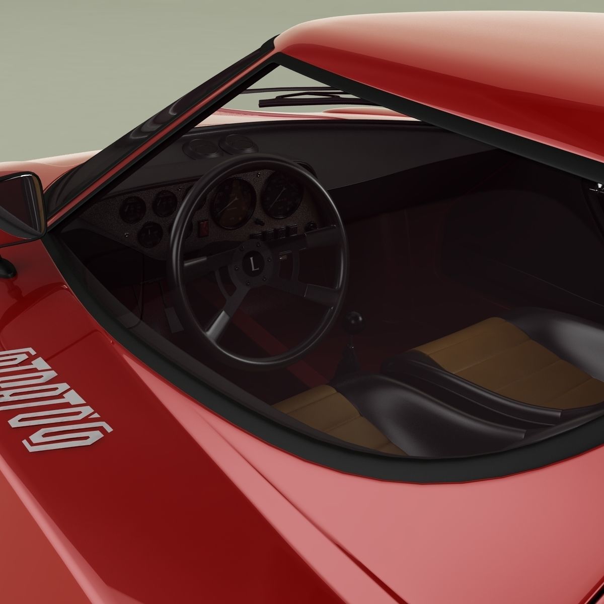 Lancia Stratos HF 3D model_11