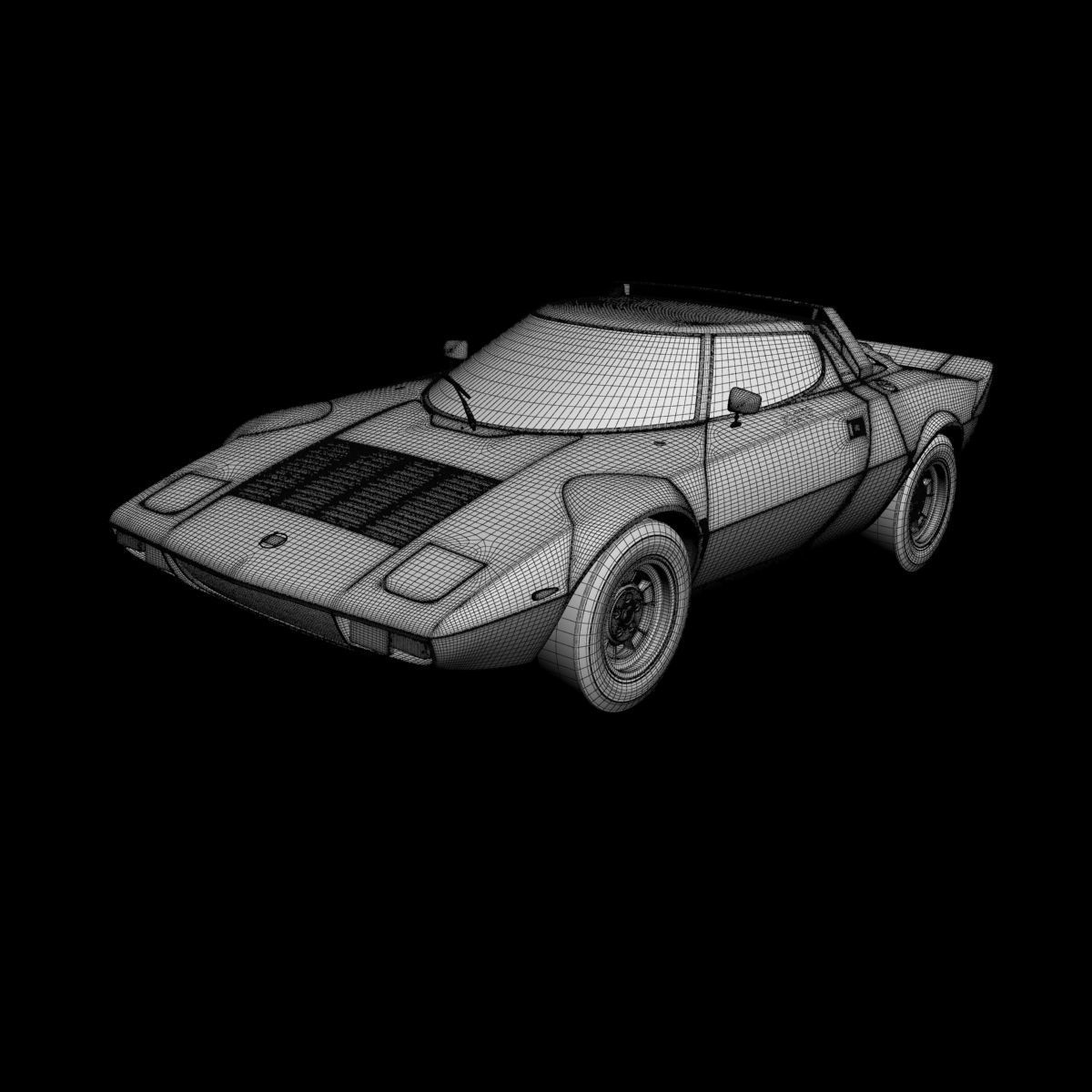 Lancia Stratos HF 3D model_17