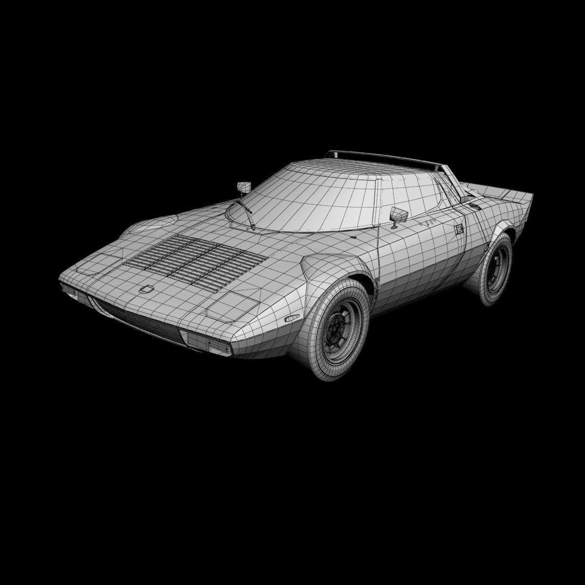 Lancia Stratos HF 3D model_16