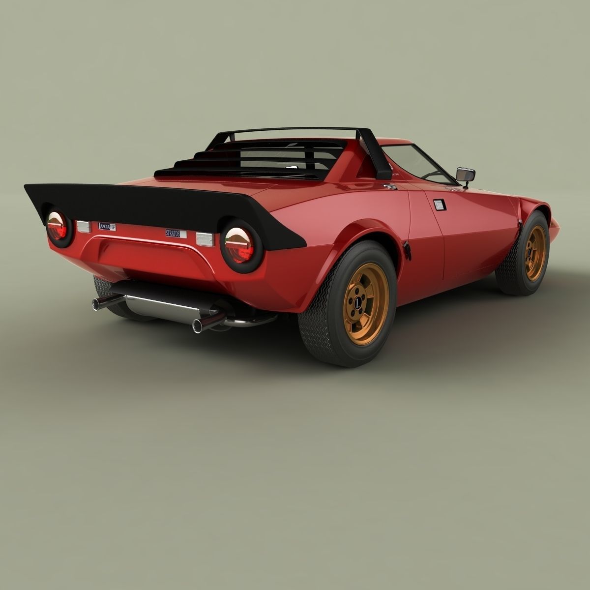 Lancia Stratos HF 3D model_3