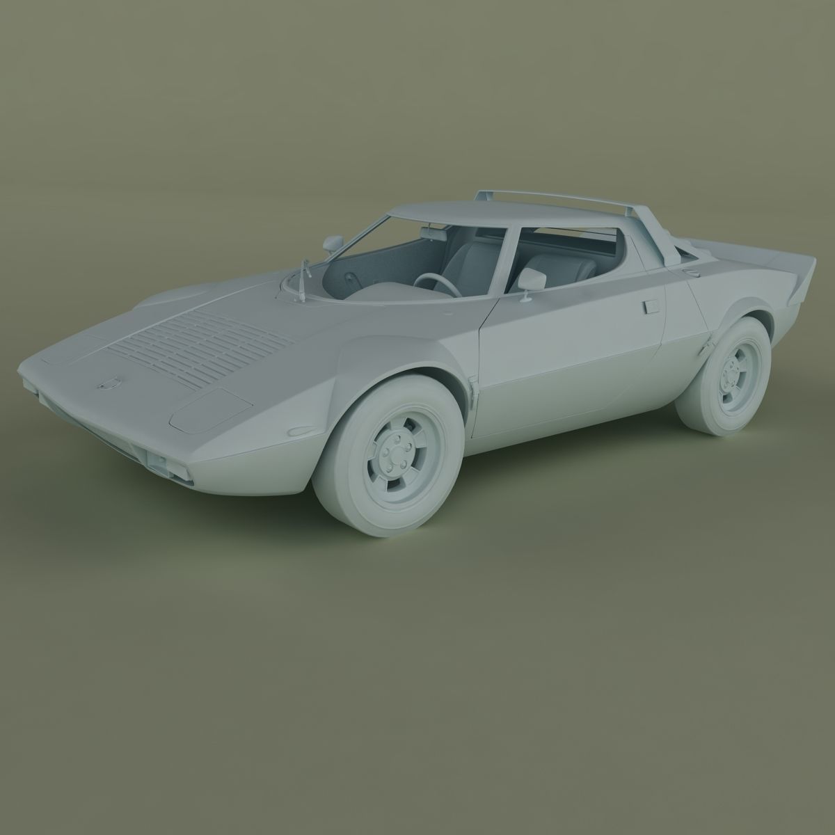 Lancia Stratos HF 3D model_13