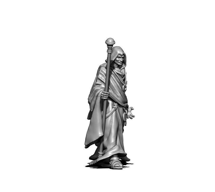 Sorecery bundle - 5 miniatures 35 mm scale 3D print model_24