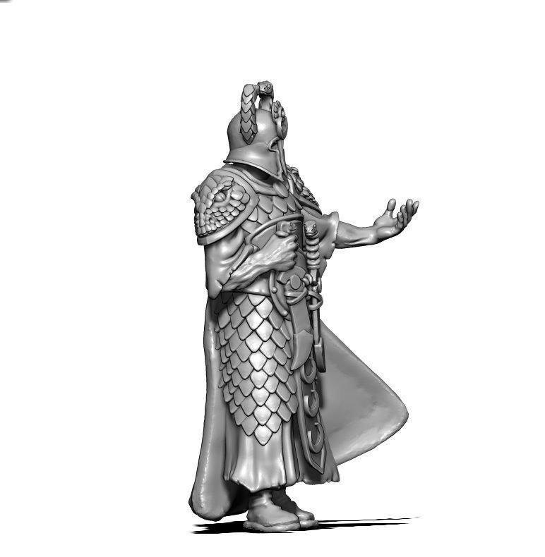 Sorecery bundle - 5 miniatures 35 mm scale 3D print model_18