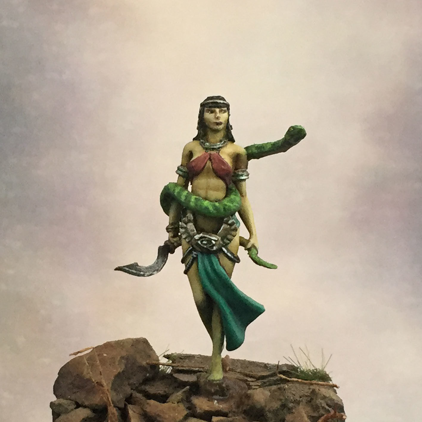 Sorecery bundle - 5 miniatures 35 mm scale 3D print model_10