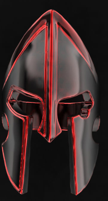 Gladiator ring 3D print model_2