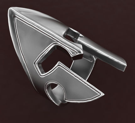 Gladiator ring 3D print model_4