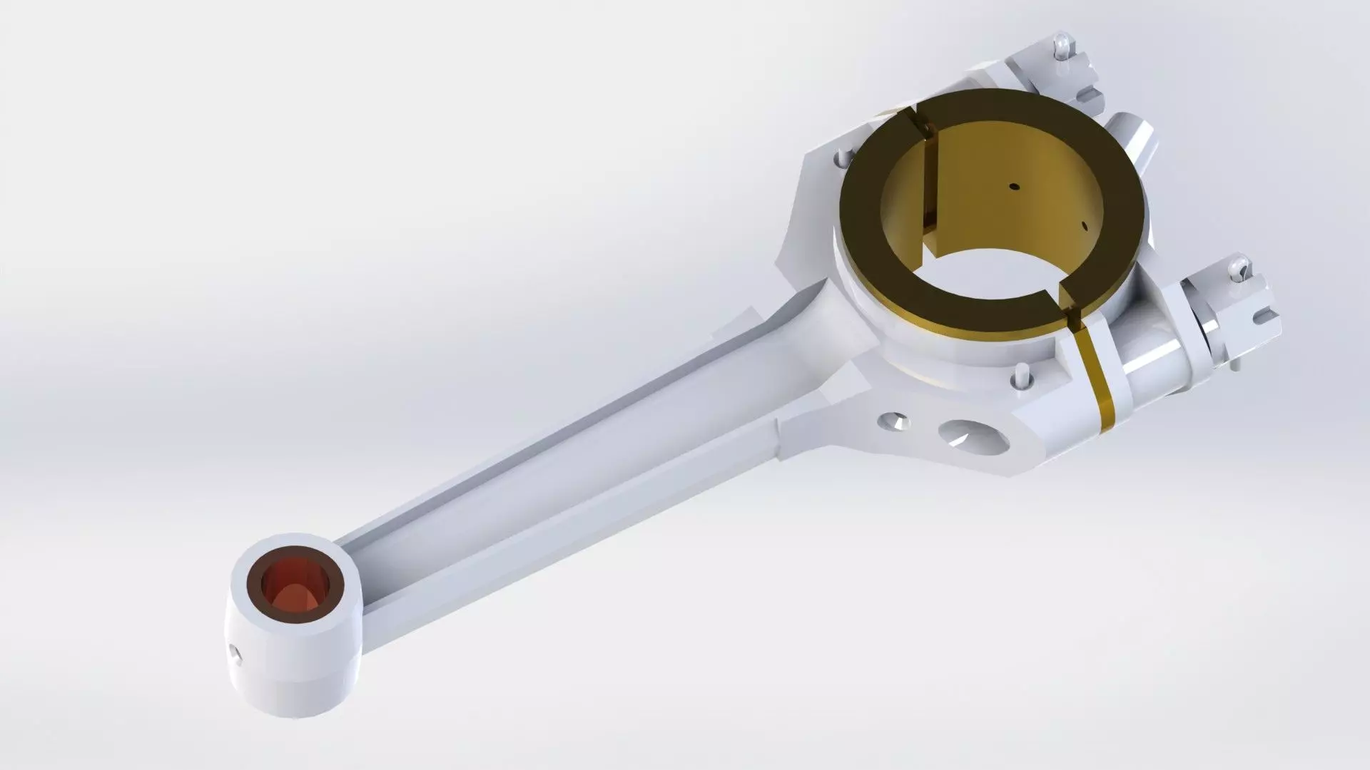 Connecting Rod for an IC Engine 3D print model_0