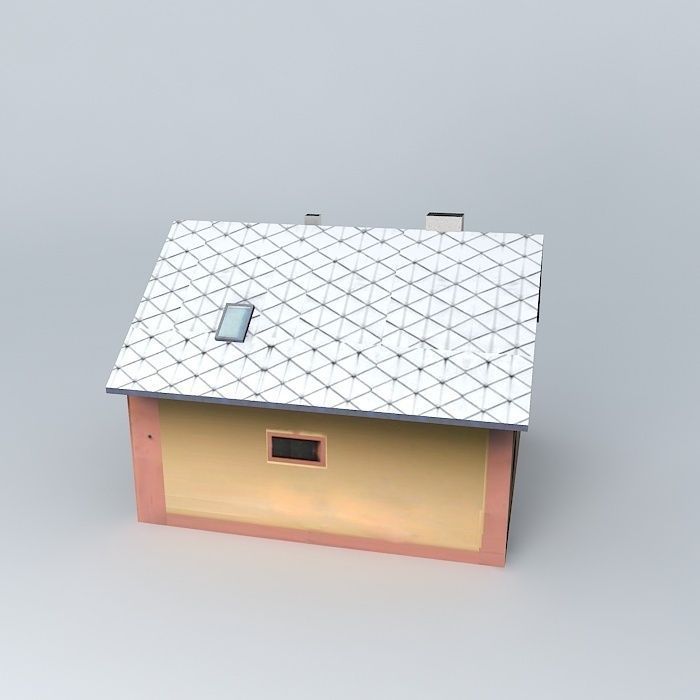 dom-PP house Free 3D model_1