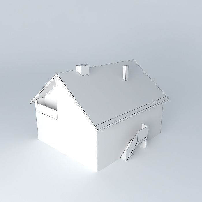 dom-PP house Free 3D model_3