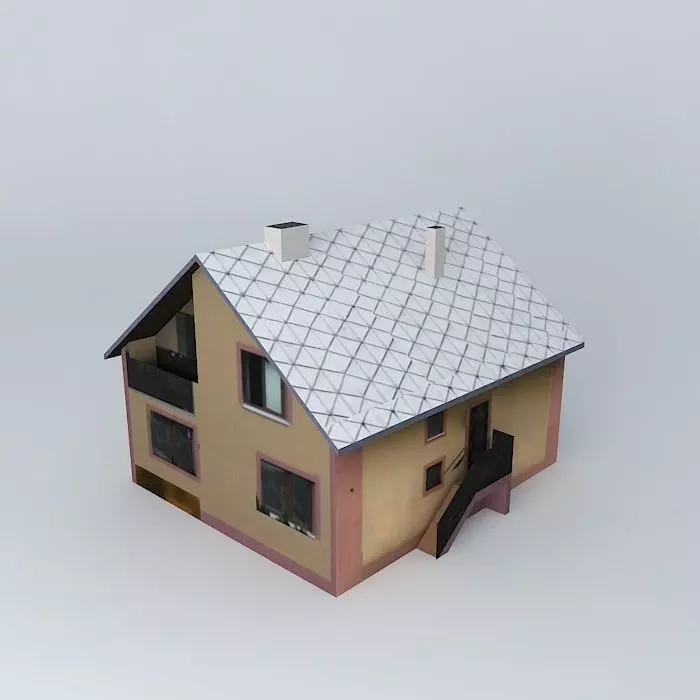 dom-PP house Free 3D model_0