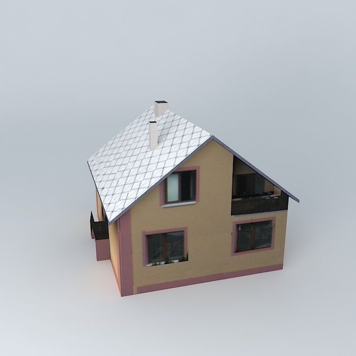 dom-PP house Free 3D model_2