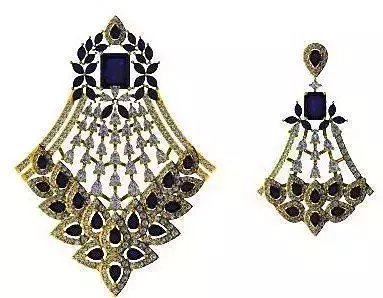jewellery pandent and earing