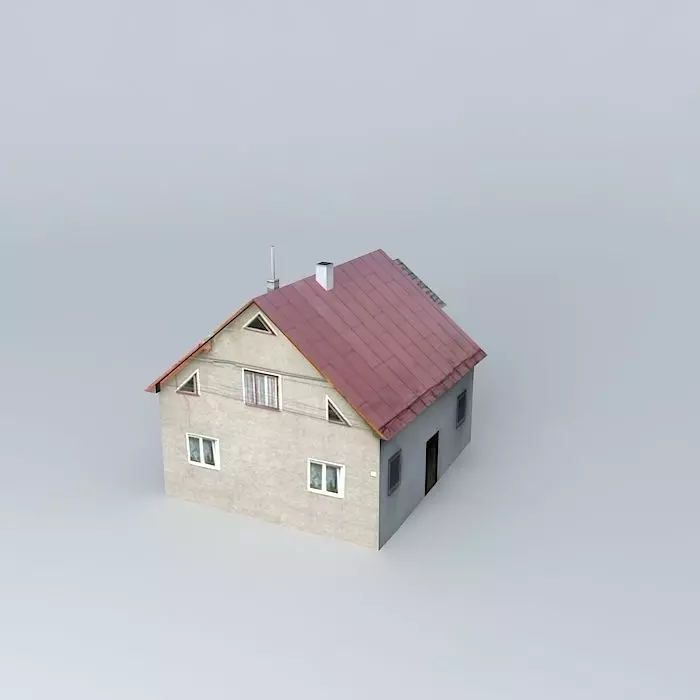 Dom house Free 3D model_0