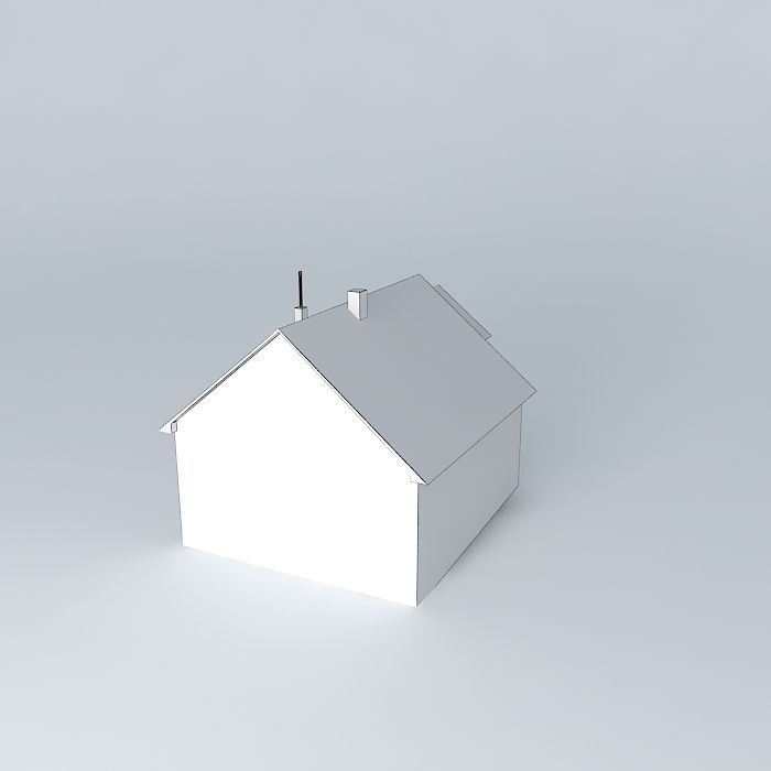 Dom house Free 3D model_3