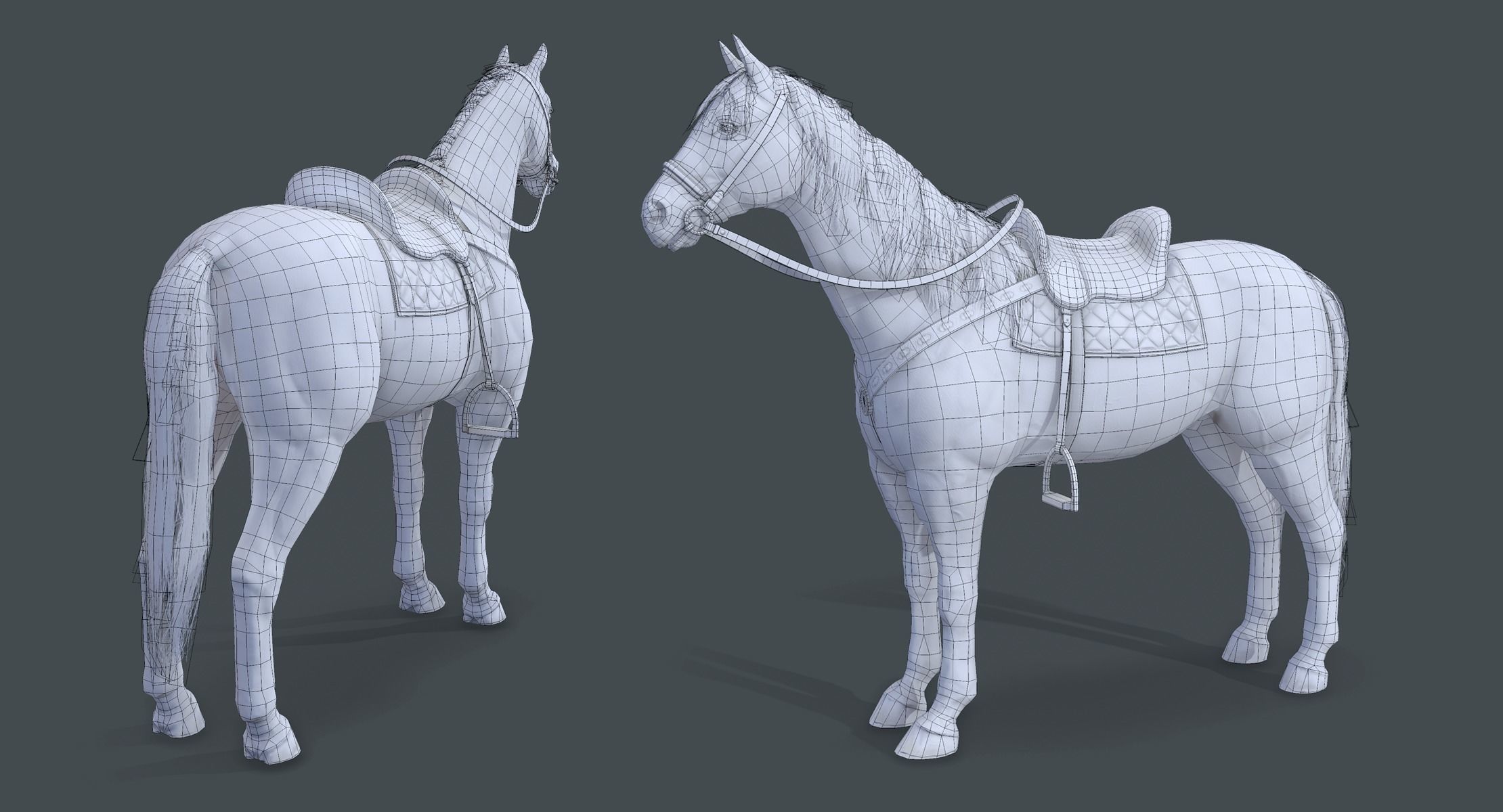 Medieval Russian Knight  Low-poly 3D model_5