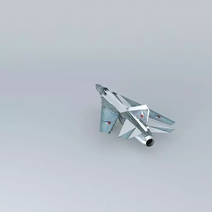 Mig 23ML podstavec 1 SLP ČB Free 3D model_0