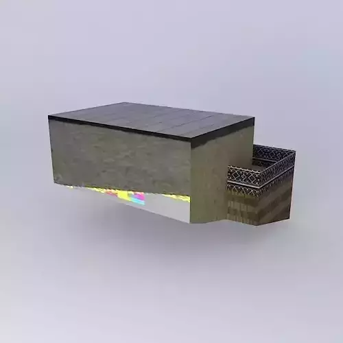 Dielna2 roof with solar panel on top