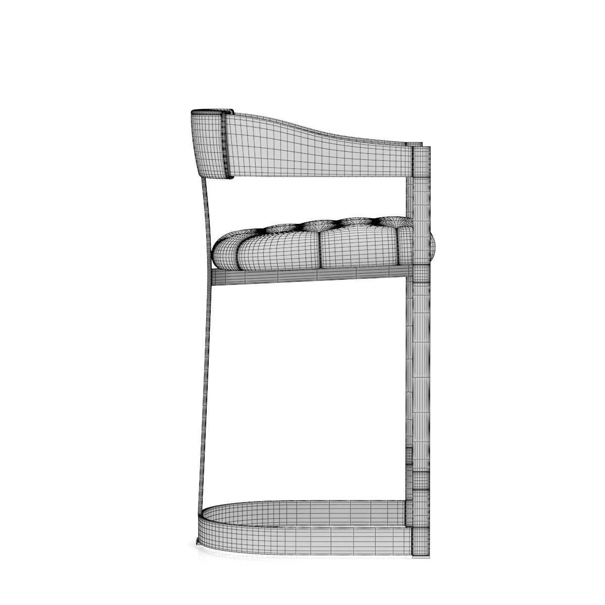 Beaumont Bar Stool 3D model_14