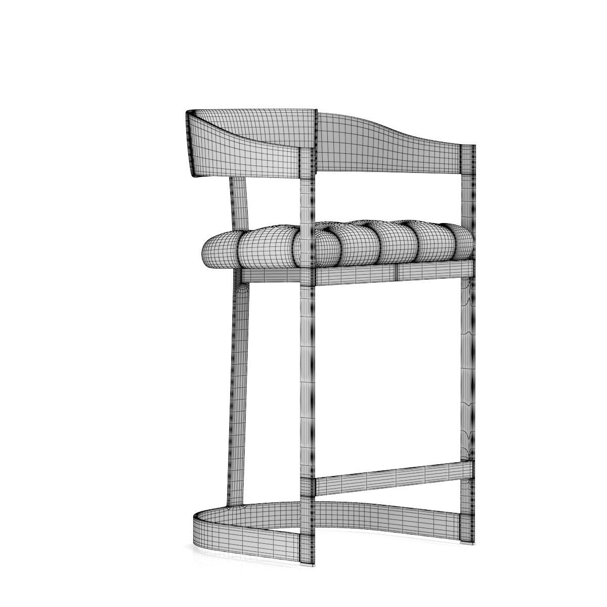 Beaumont Bar Stool 3D model_13