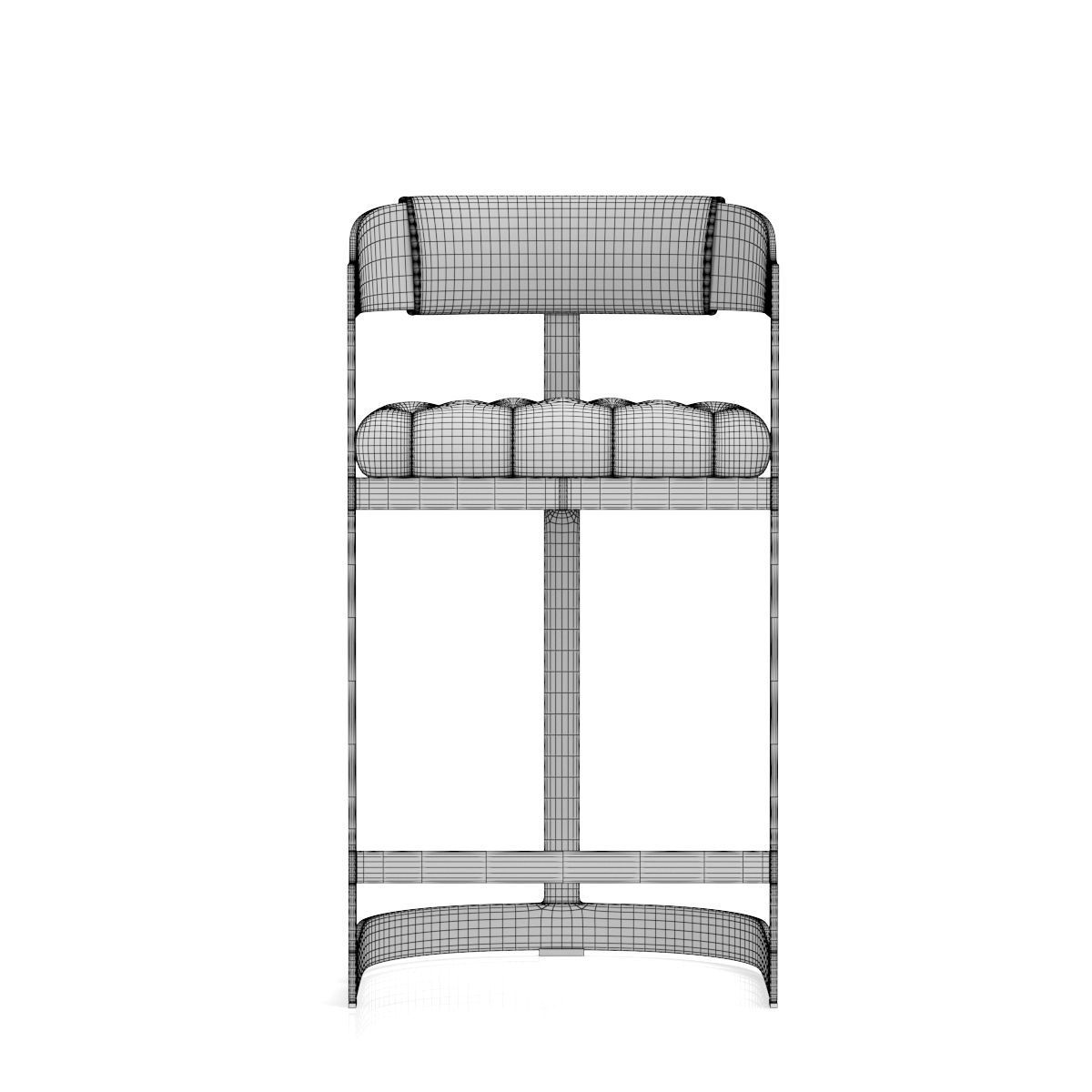 Beaumont Bar Stool 3D model_12