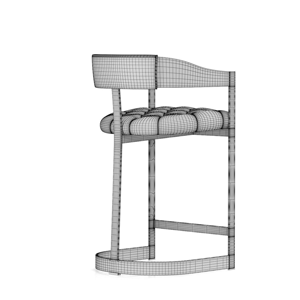 Beaumont Bar Stool 3D model_15