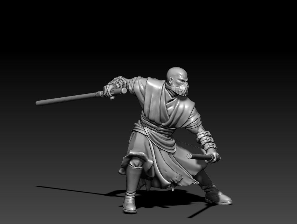 Power Bundle - 5 miniatures 35mm scale 3D print model_3