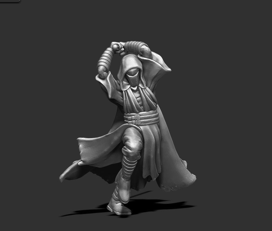 Power Bundle - 5 miniatures 35mm scale 3D print model_29