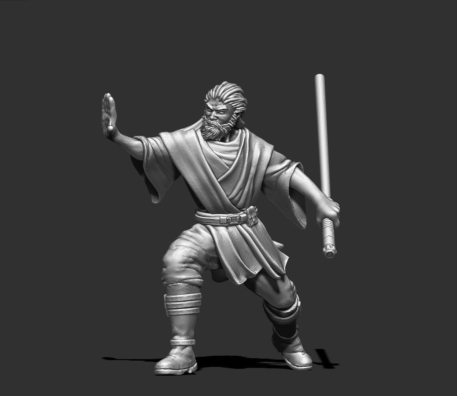 Power Bundle - 5 miniatures 35mm scale 3D print model_1