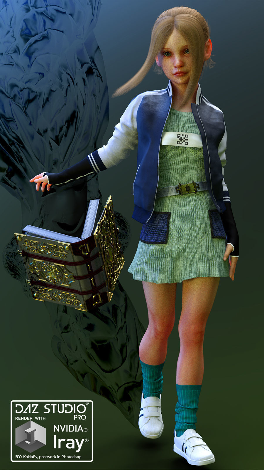 Dia for Daz Studio 3D model_2