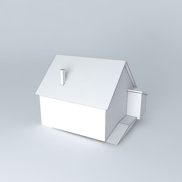 Dom house Free 3D model_4