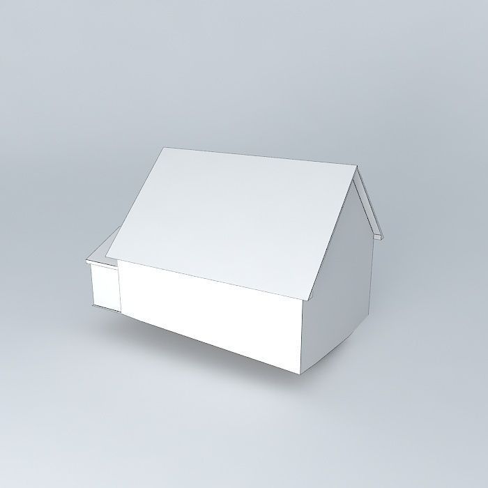 Dom house Free 3D model_3