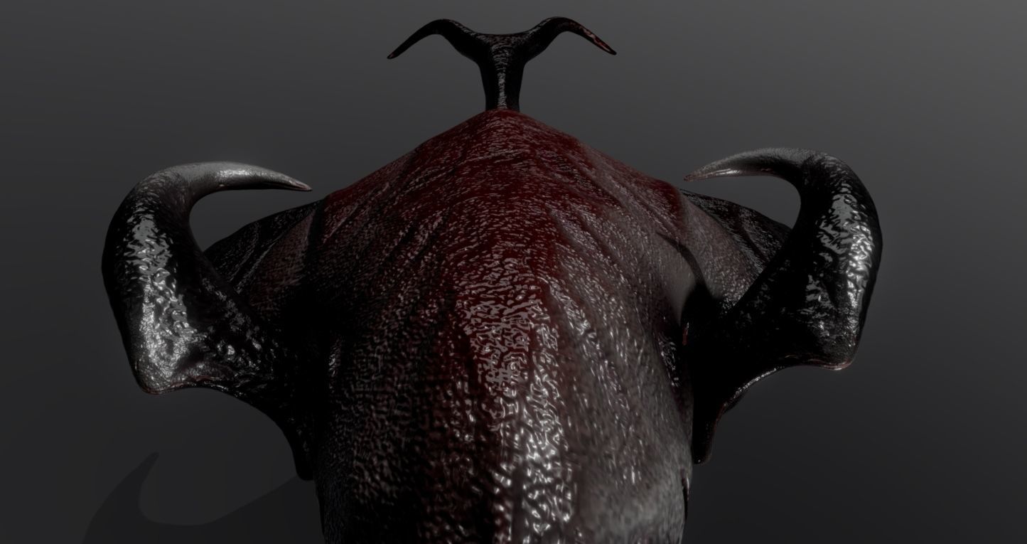 Giant Lurker Low-poly 3D model_8