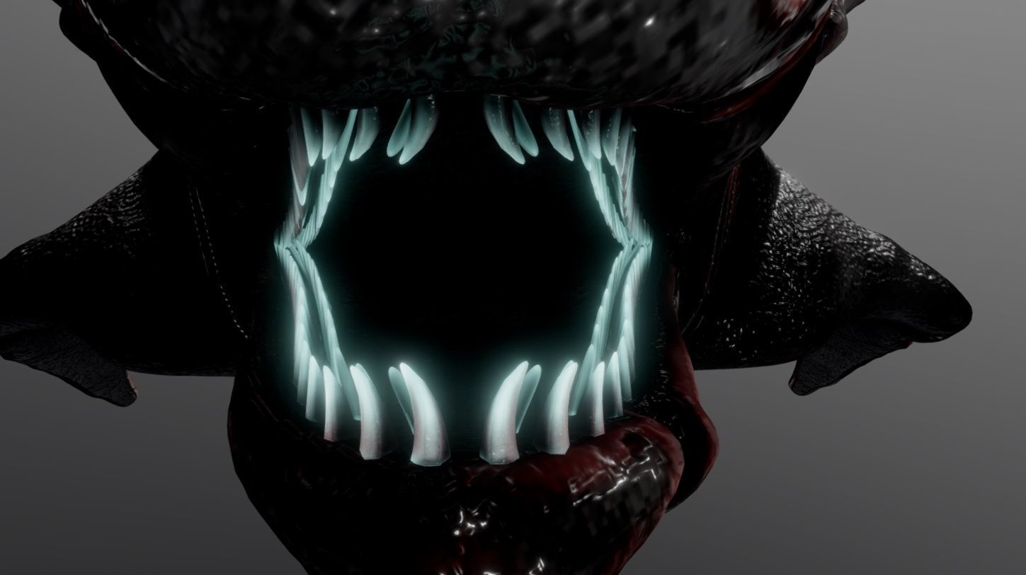 Giant Lurker Low-poly 3D model_9