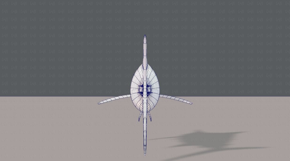 Fish V04 Low-poly 3D model_13