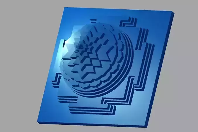 Shri Yantra 3D print model