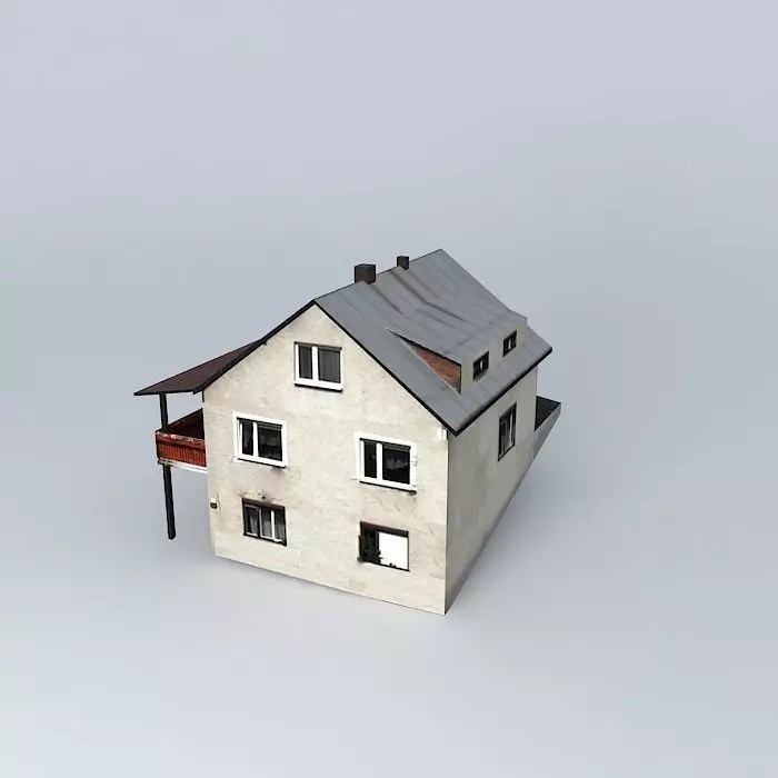Dom house Free 3D model_0