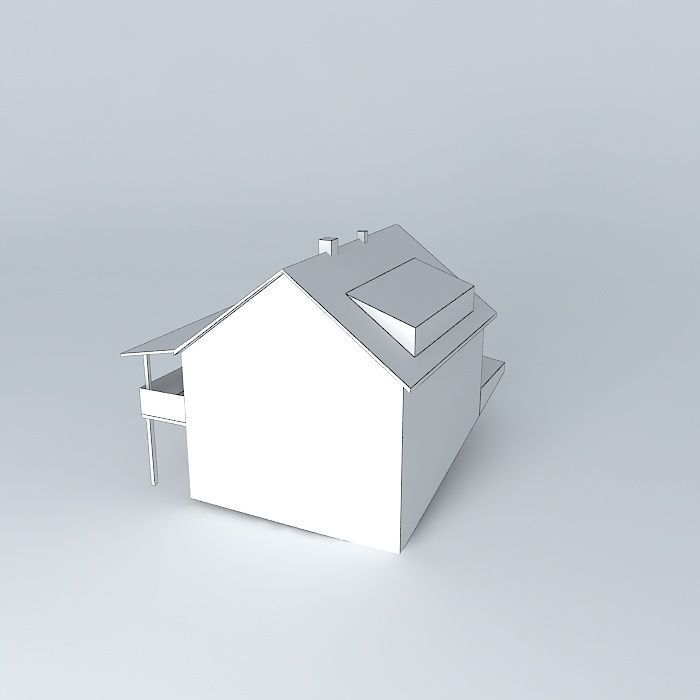 Dom house Free 3D model_3