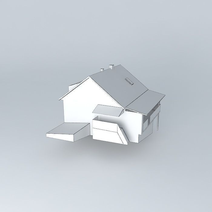 Dom house Free 3D model_4