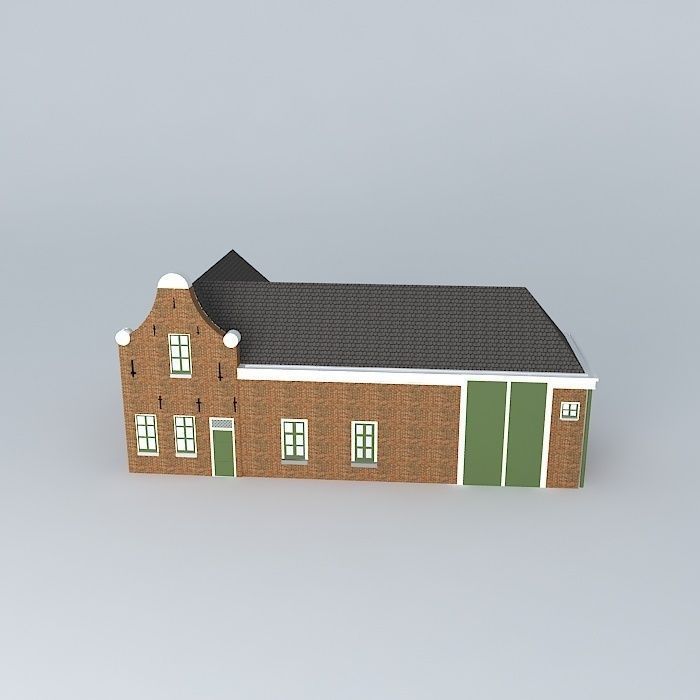 the mill of northern horn Free 3D model_1