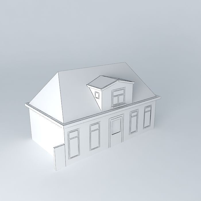 langestraat 18 the butcher and how it looked earlier about Free 3D model_3