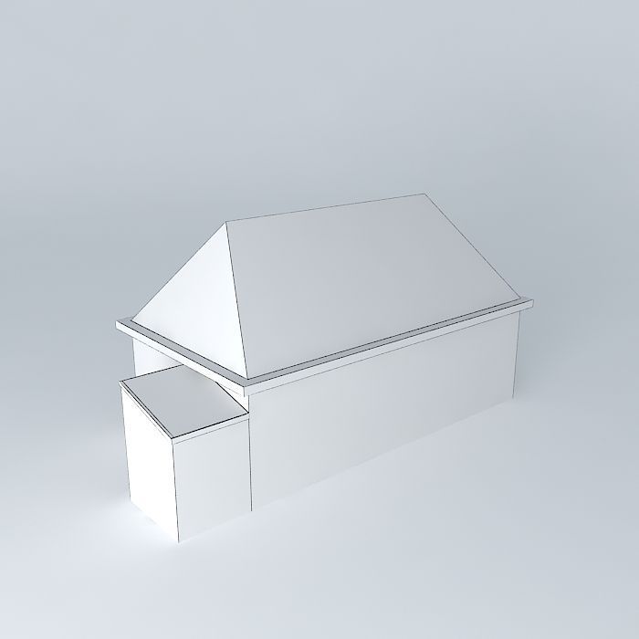 langestraat 18 the butcher and how it looked earlier about Free 3D model_4