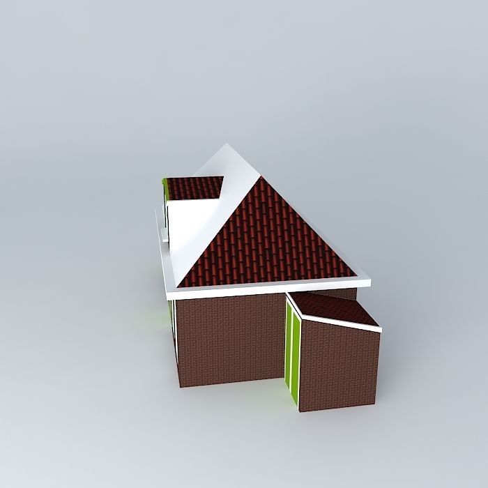 langestraat 18 the butcher and how it looked earlier about Free 3D model_2