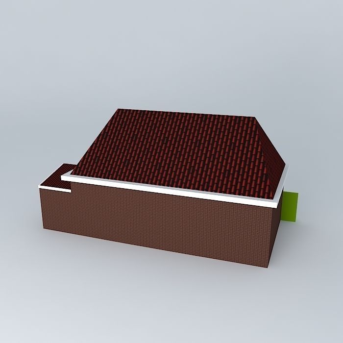 langestraat 18 the butcher and how it looked earlier about Free 3D model_1