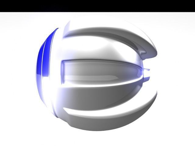 Sci fi Spy Drone 3D model_3