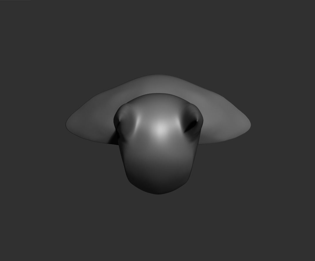 Batman cowl 3D print model_12