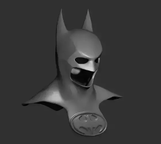 Batman cowl 3D print model